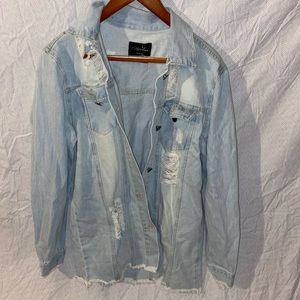 Light blue jean jacket  M
